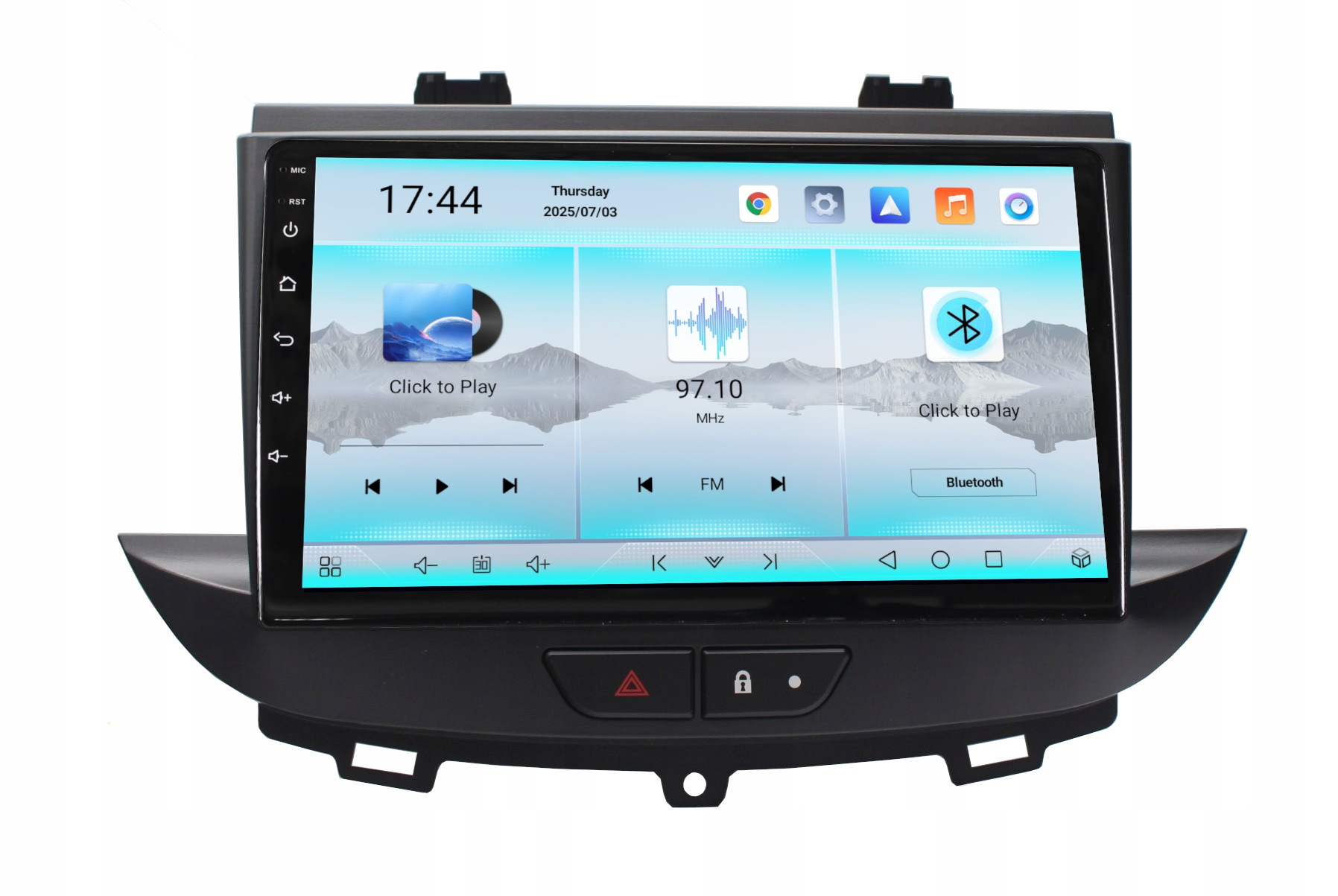 Radio Samochodowe z nawigacją dotykowe Android Opel Crossland X 64GB