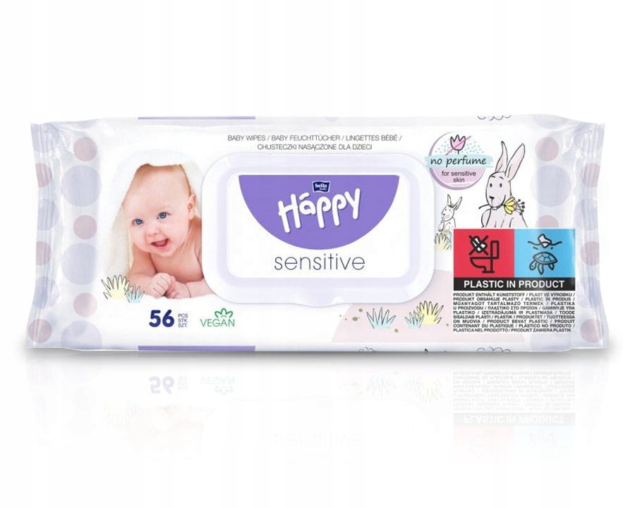 Chusteczki Bella Baby Happy Sensitive 56szt.