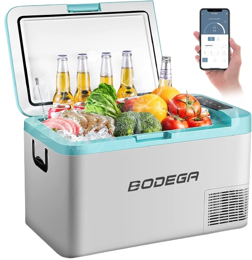 BODEGA TURYSTYCZNA PRZENOŚNA LODÓWKA SAMOCHODOWA ELEKTRYCZNA 12/24 V 25 L