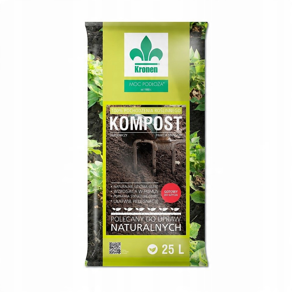 

Kronen Kompost Ogrodniczy 25L ziemia nawóz