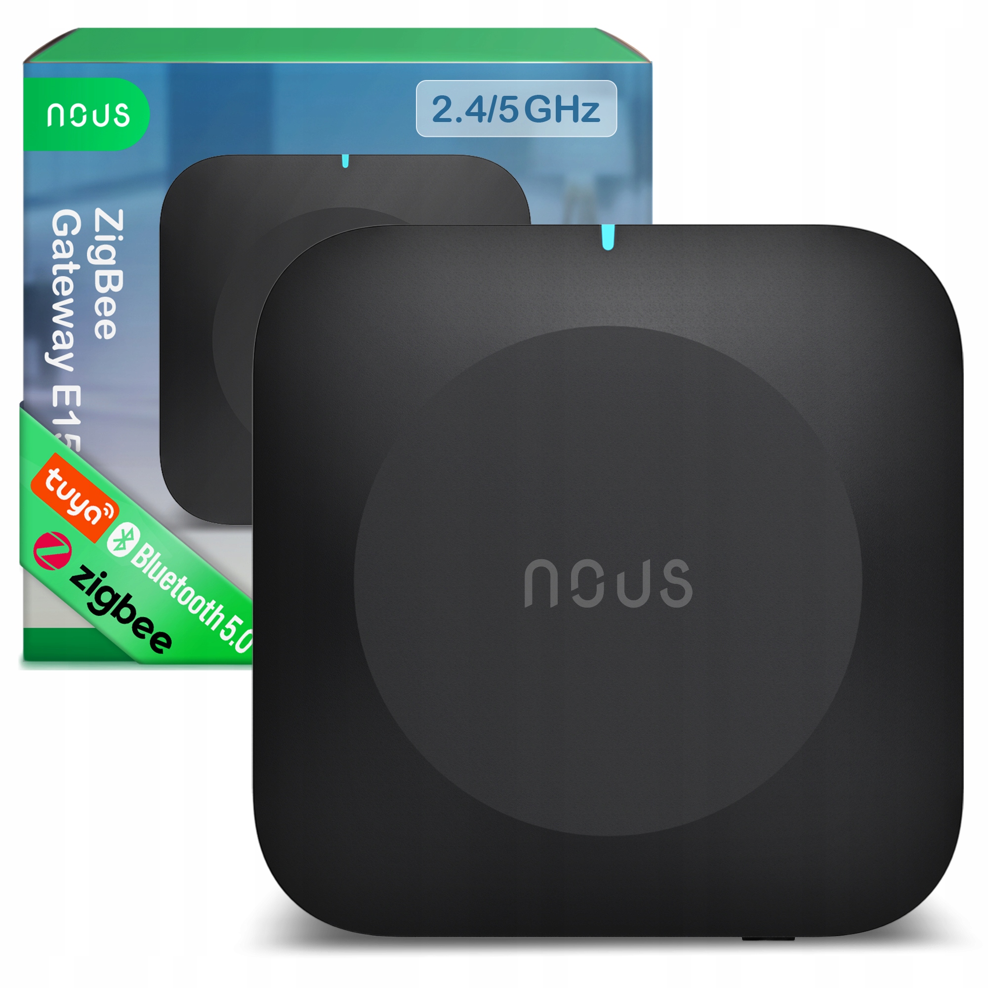 Nous E15 ZigBee brána 3.0 WiFi 2.4/5GHz Smart Dom 128 Urz Alexa Google Home