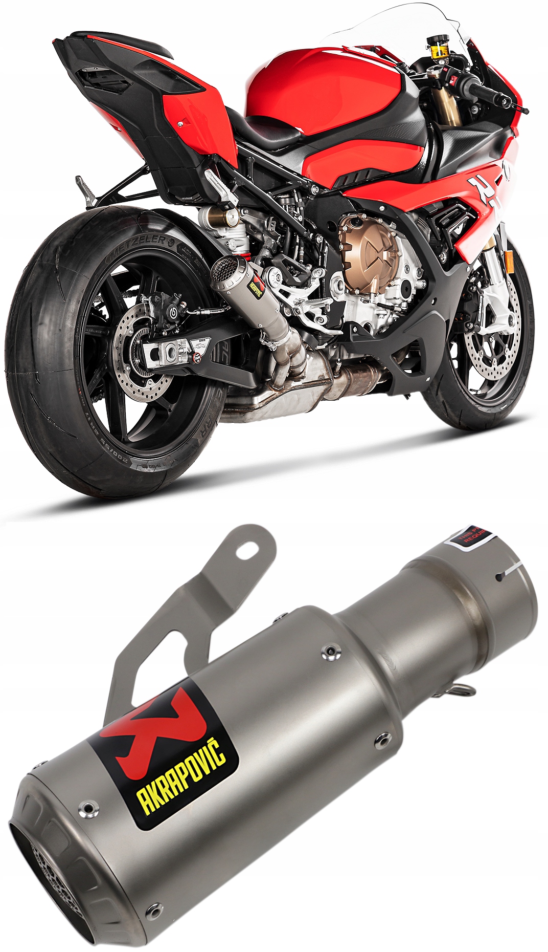 S-B10SO11-CBT - Глушник вихлопної труби Akrapovic BMW S 1000 R / RR 2019-2023