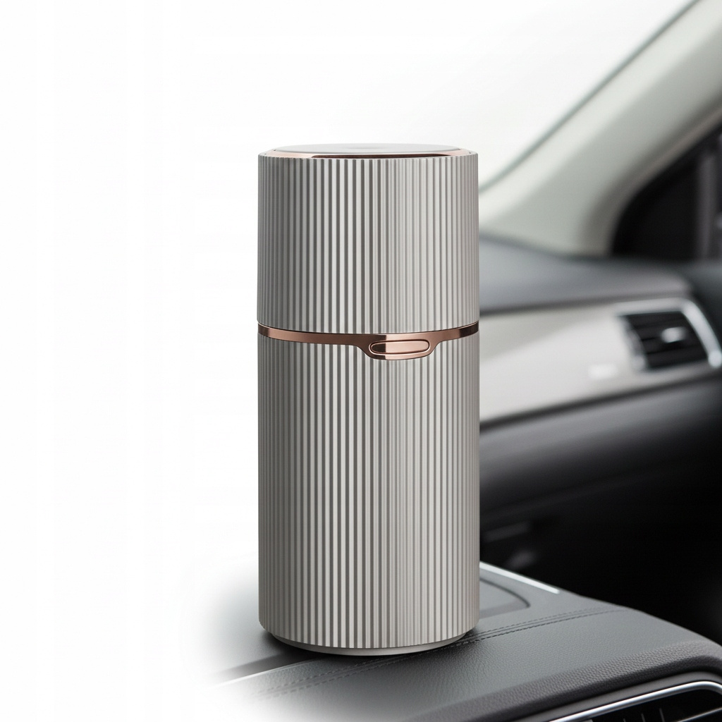 Difuzér Aroma Cup 2 ultrazvukový na oleje 100 ml stříbrný do auta