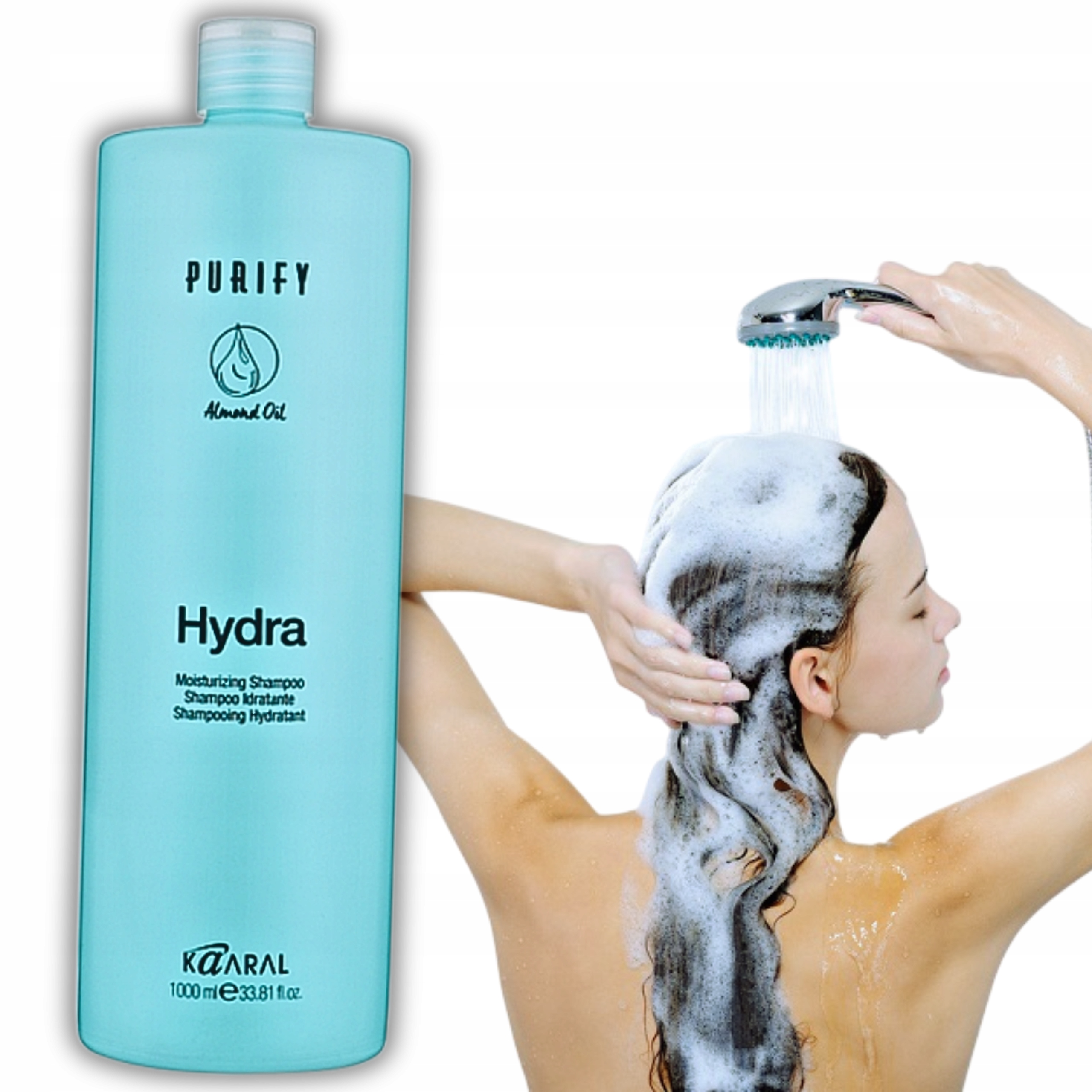 Kaaral Purify Hydra Šampon 1000 ML – Hloubková Výživa