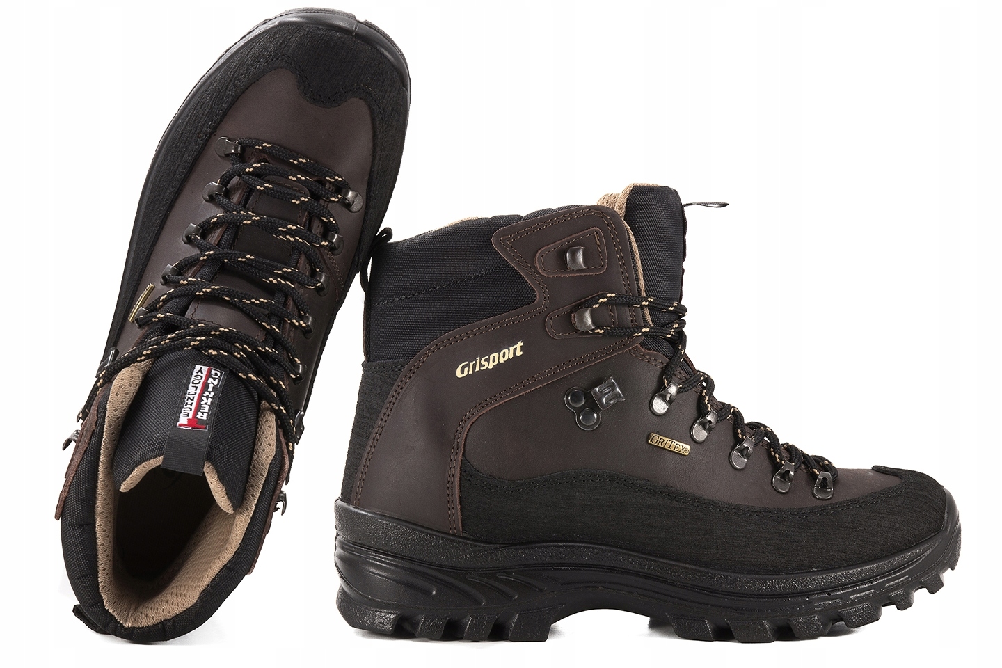 Grisport 10248D116G Vysoké Trekové Boty Membrána Pu Kůže