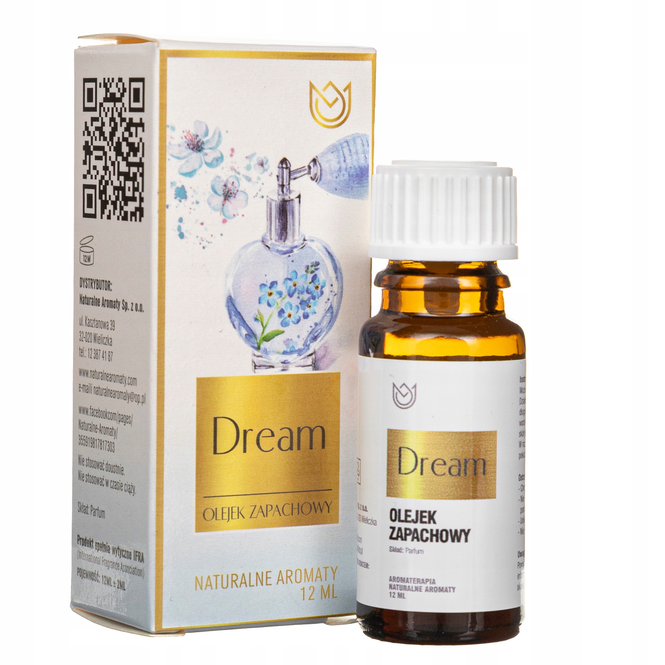 

Naturalne Aromaty olejek zapachowy Dream 12 ml
