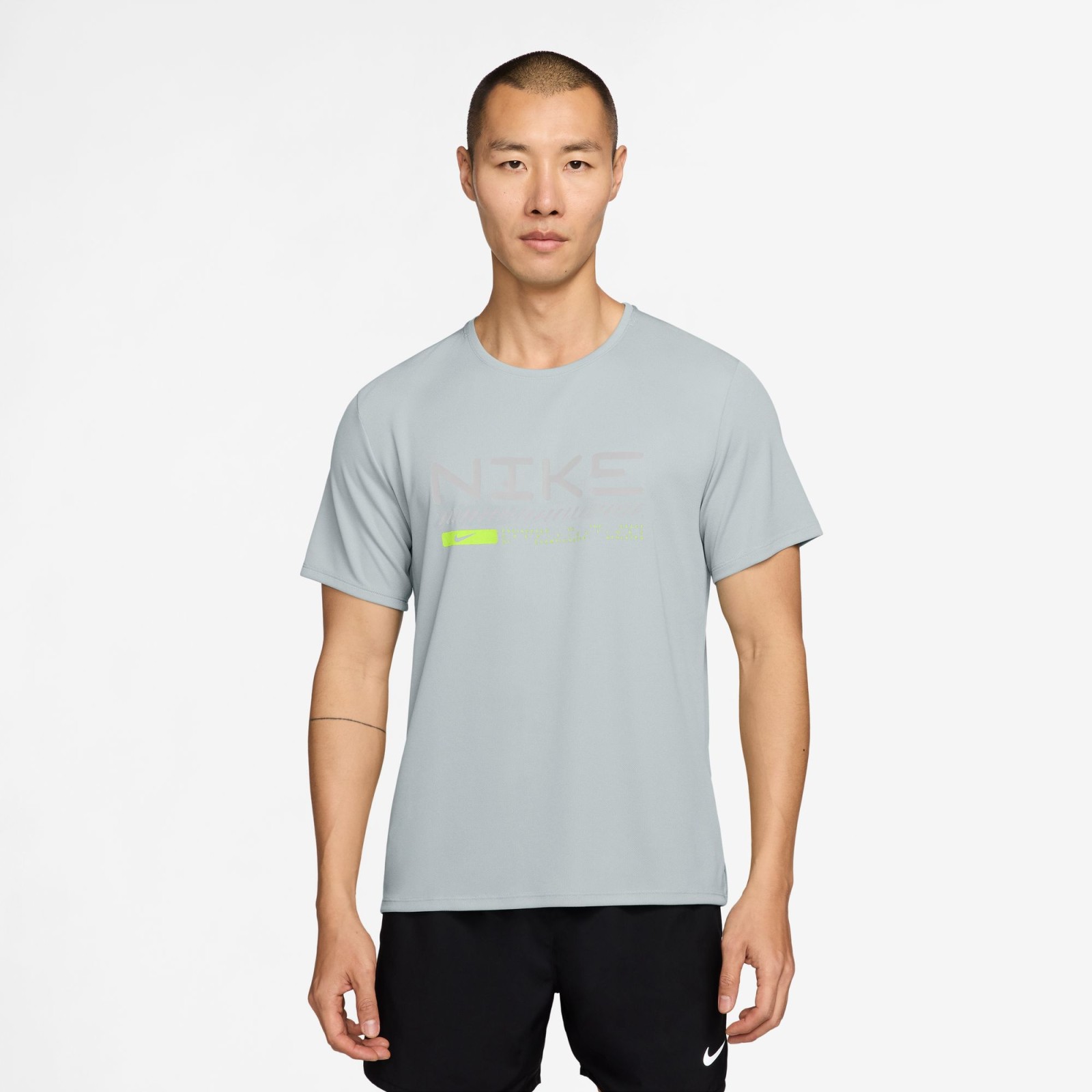 Pánské triko Nike Miler Mens Winterized Short-Sleeve Running Top