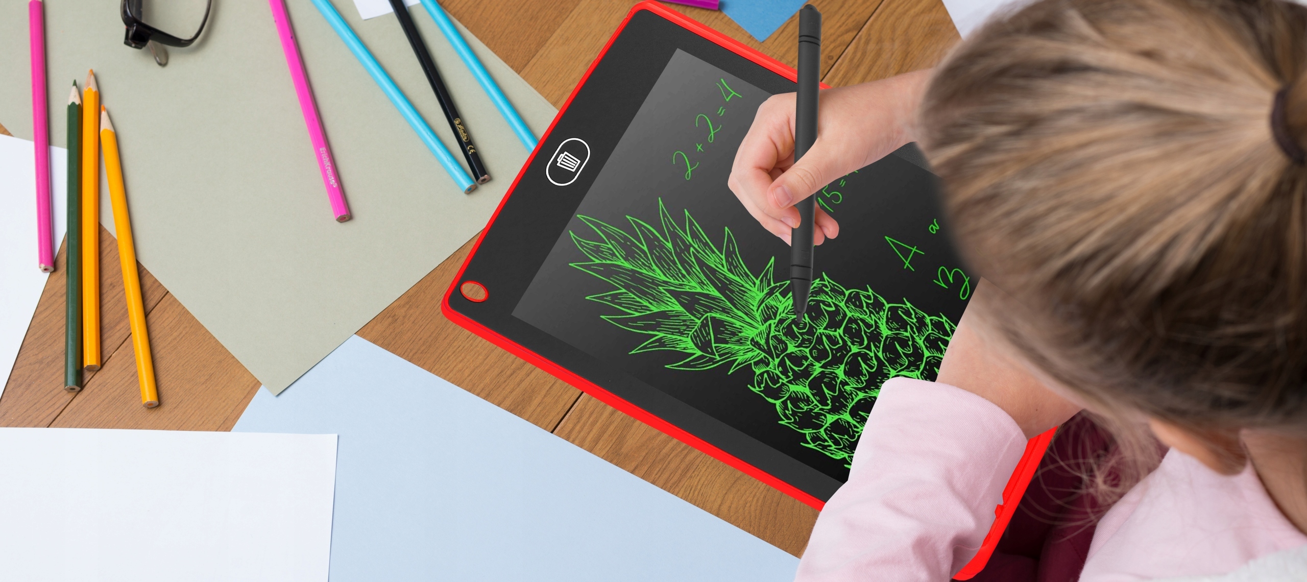 TABLET GRAFICZNY 8.5'' DLA DZIECI ZNIKOPIS RYSIK Płeć chłopcy dziewczynki