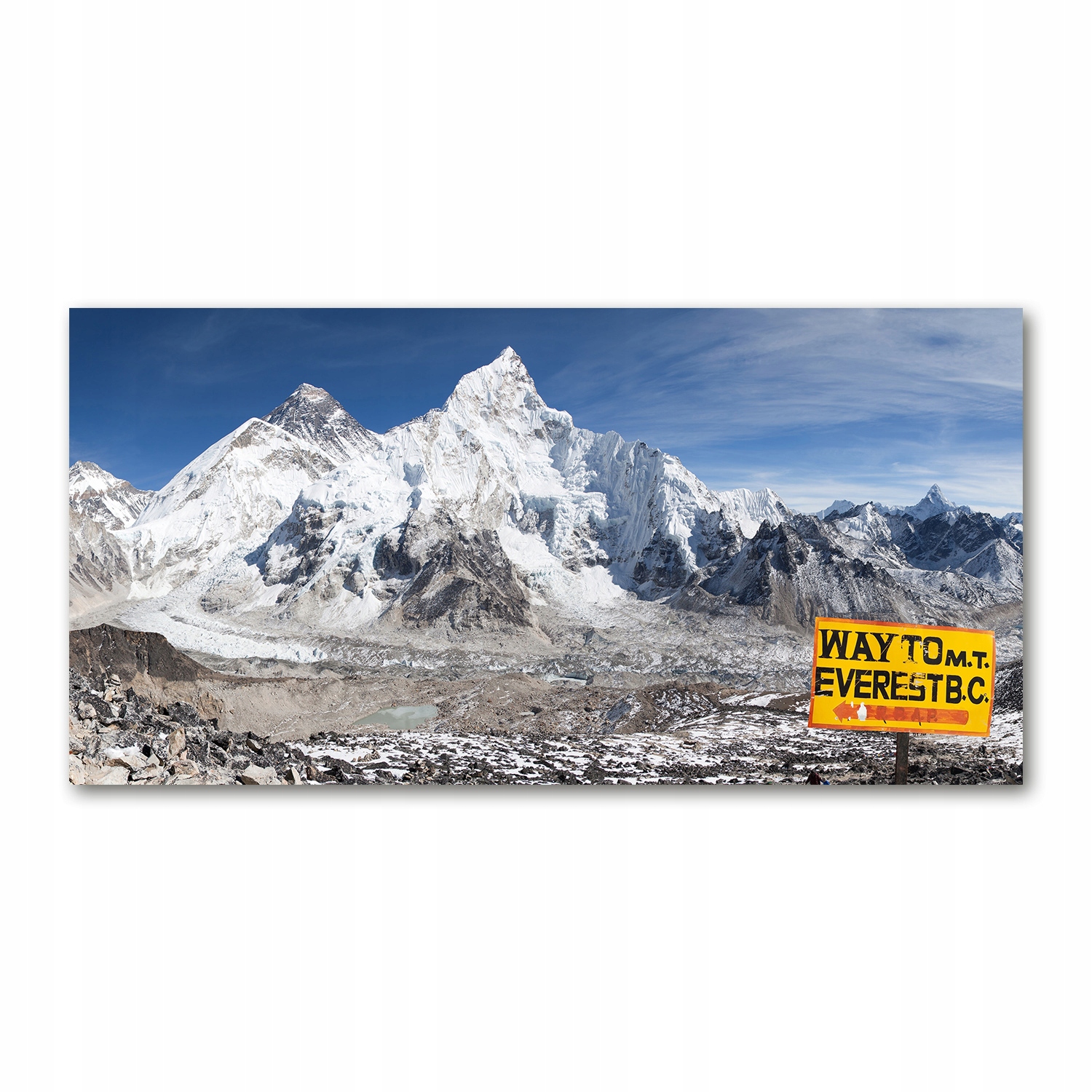 

Foto obraz akryl zdjęcie Góra Everest 120X60 cm