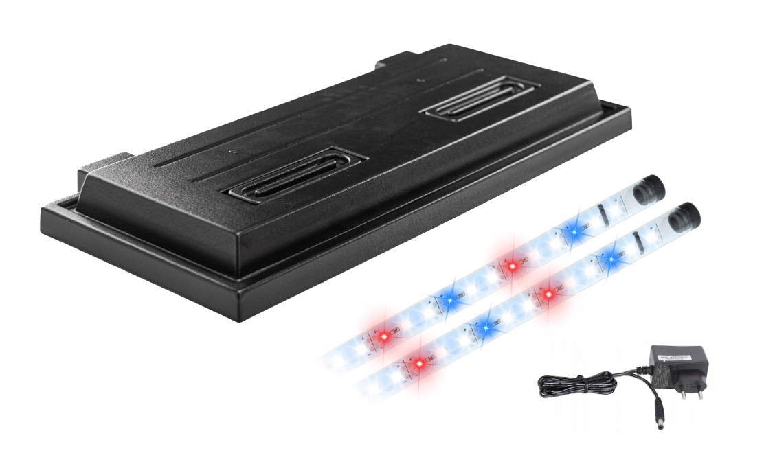 Kryt pro akvárium 100x40 černý Led osvětlení Spectrum Bbnbbc