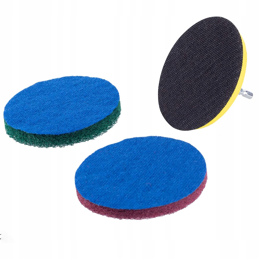 SZCZOTKI CZYSZCZĄCE NAKŁADKI NA WIERTARKĘ WKRĘTARKĘ PADY POLERSKIE HEX EAN (GTIN) 5903933521848