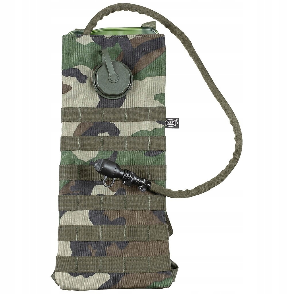 System hydracyjny bukłak na wodę camelbak moro Mfh Molle Pack 2,5L Woodland