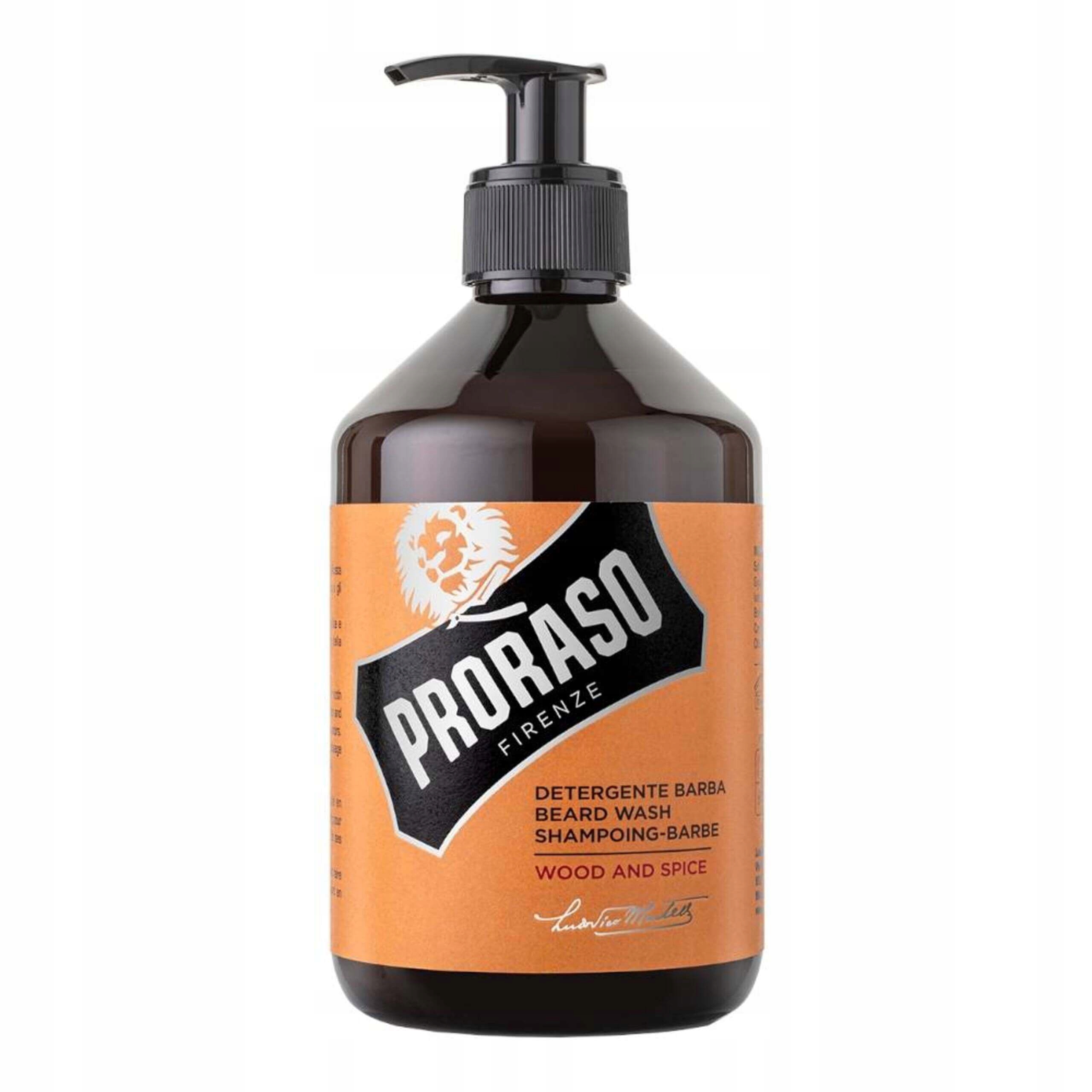 

Proraso szampon do brody Wood & Spice 500 ml