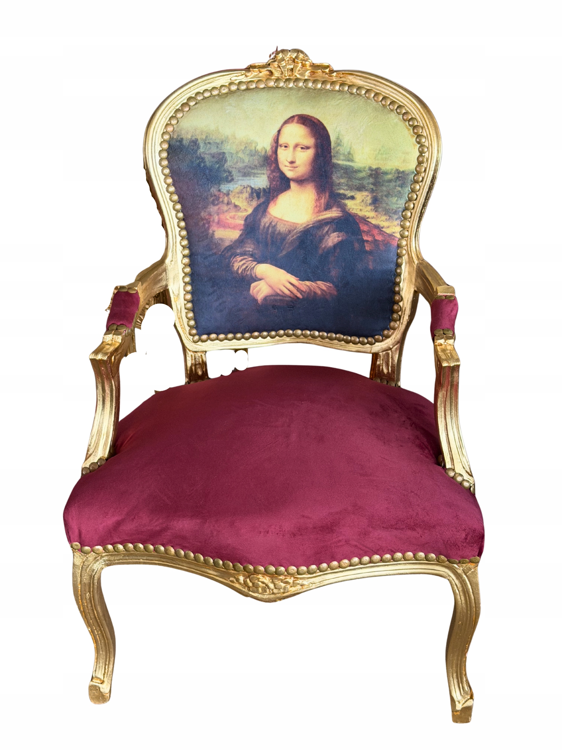 FOTEL Z MONA LISA LUDWIK