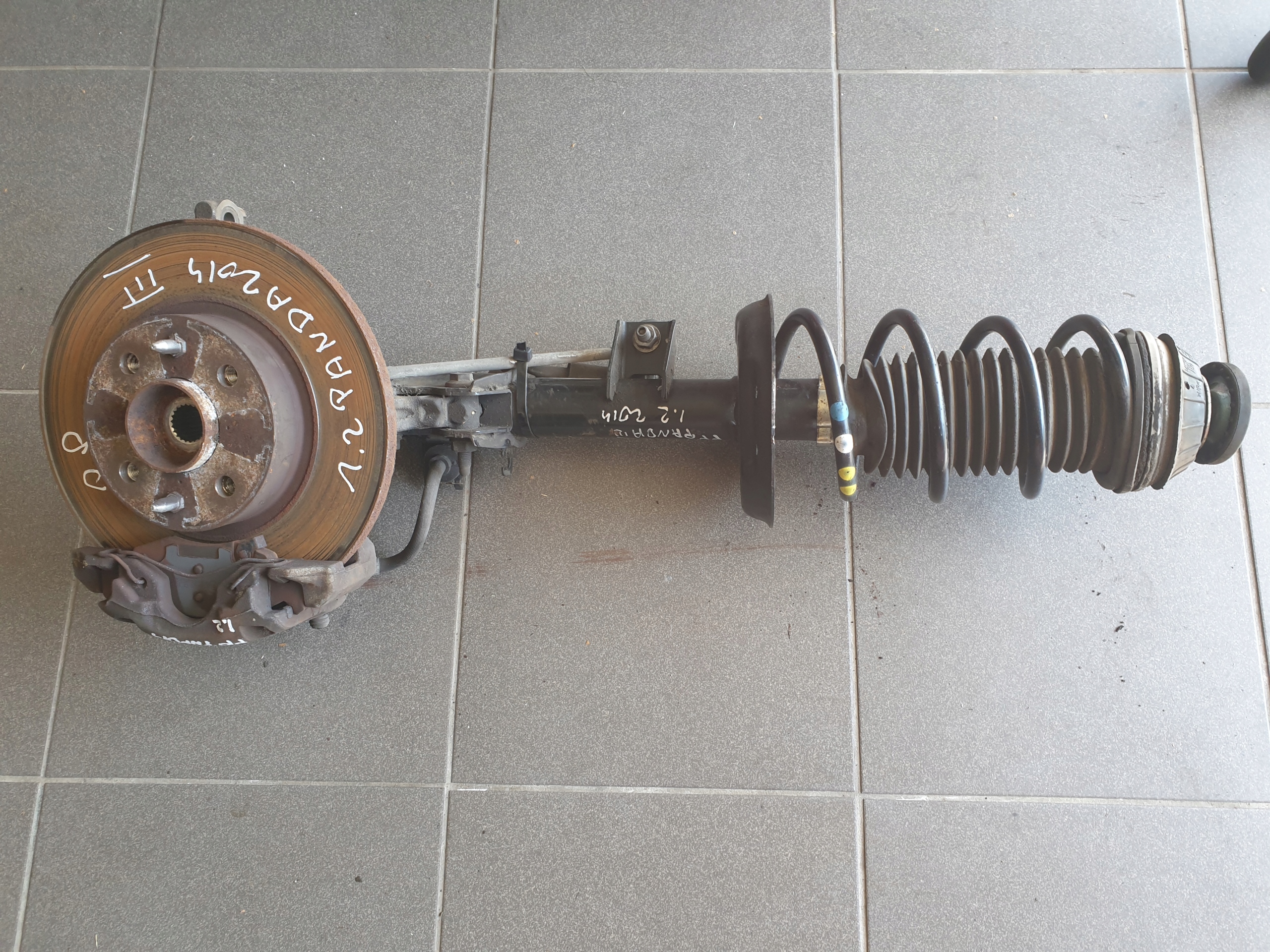 swing MACPERSON shock absorber right 1.2 FIAT PANDA III 2012