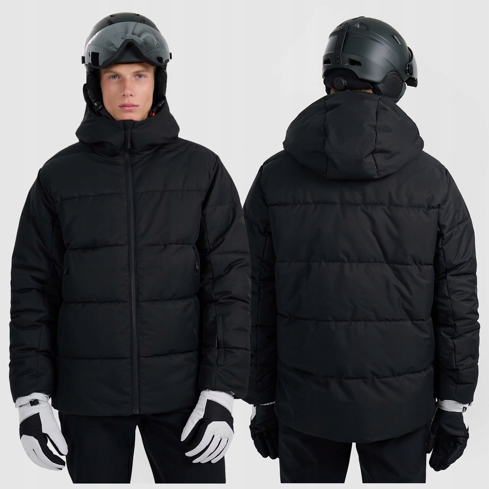 Kurtka narciarska męska 4F NeoDry 5000 Zimowa wodoodporna JAM0788 ciepła XL