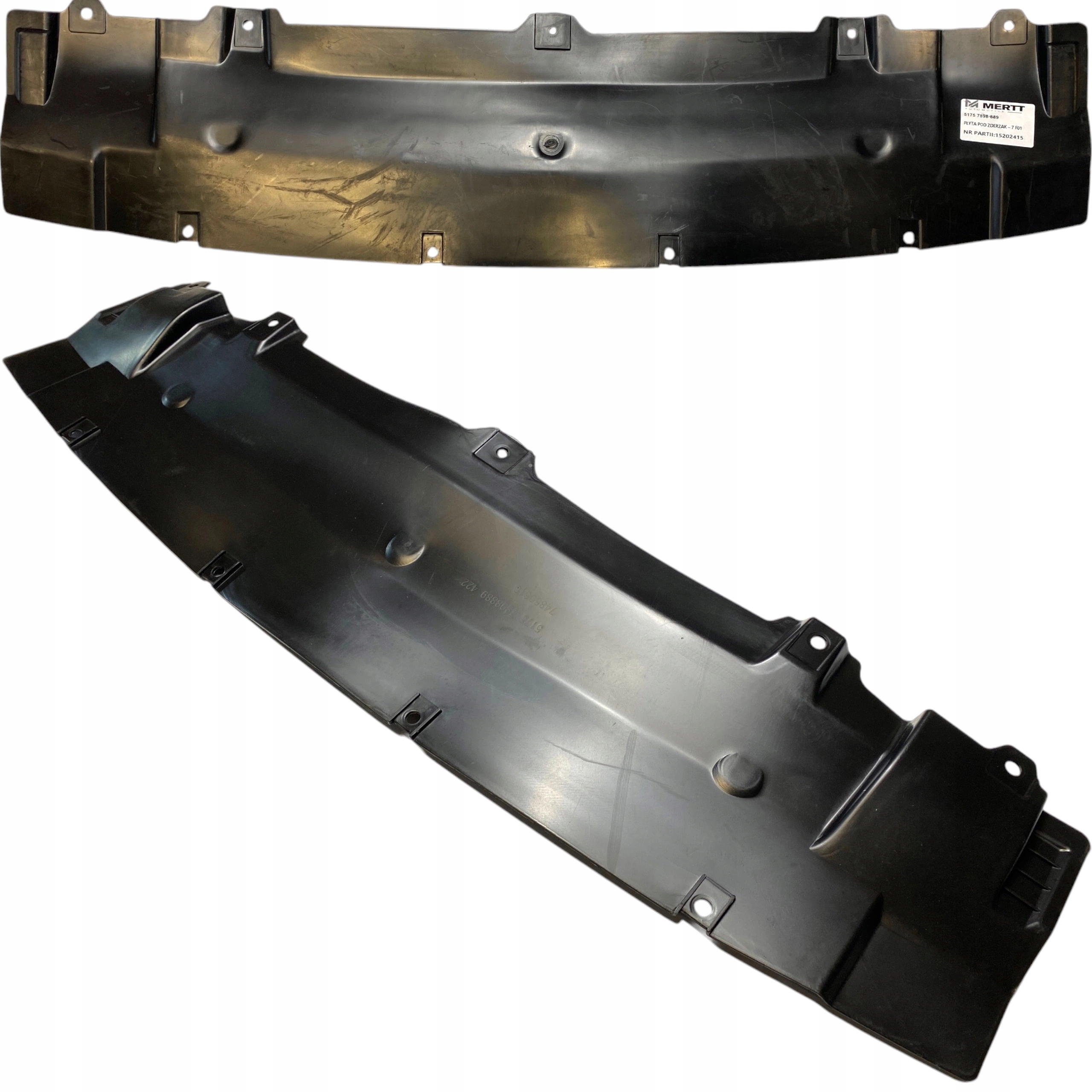 Deska Pod Nárazník krytka spoileru Bmw 7 F01 F02 F04 2008-2015 M Balíček