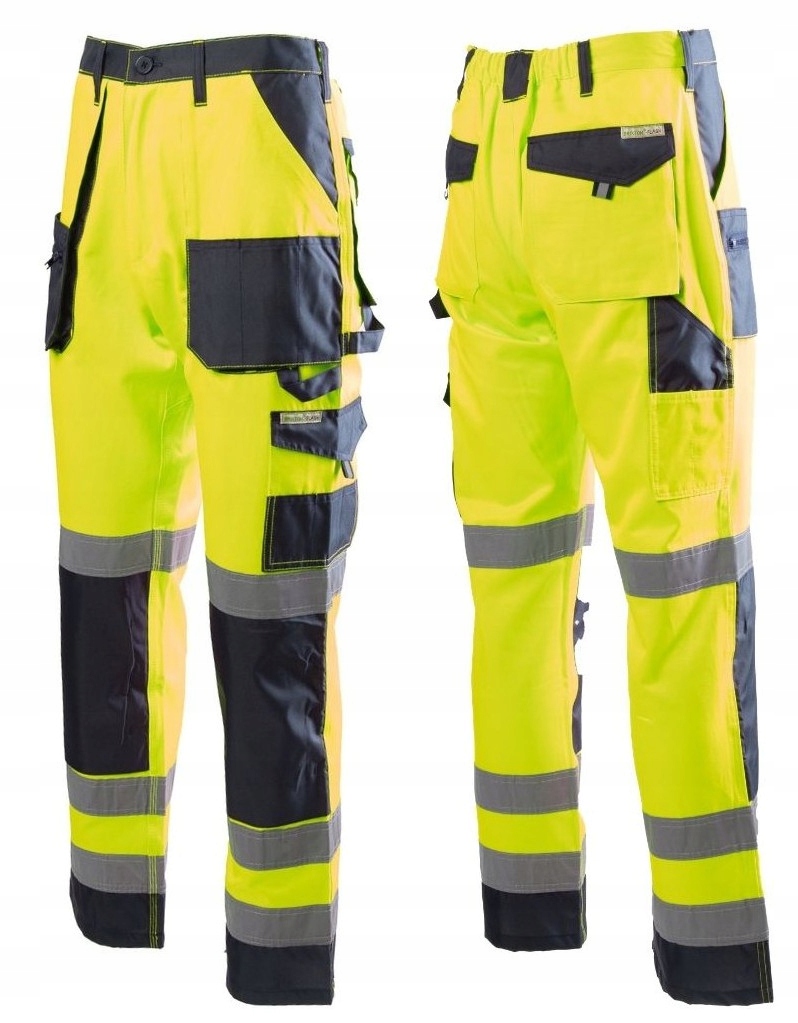 

Spodnie Robocze Ostrzegawcze Odblaskowe Certyfikat