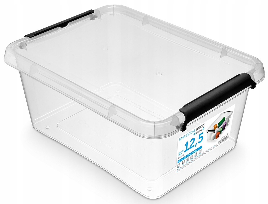 

Pojemnik SimpleStore pudło z pokrywą 12,5L