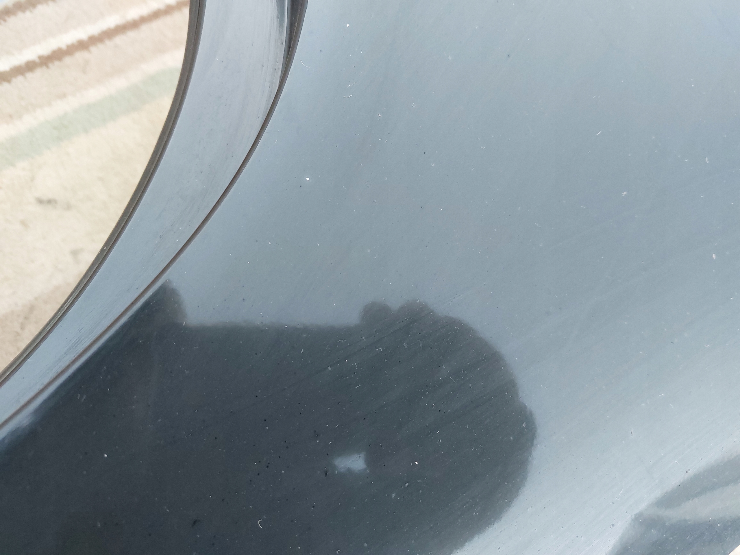 BMW Z4 E85 7016529 moulding threshold left black 668