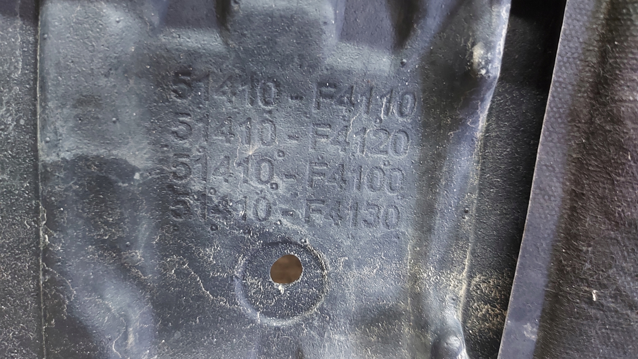cover below engine TOYOTA CHR C-HR LIFT 19