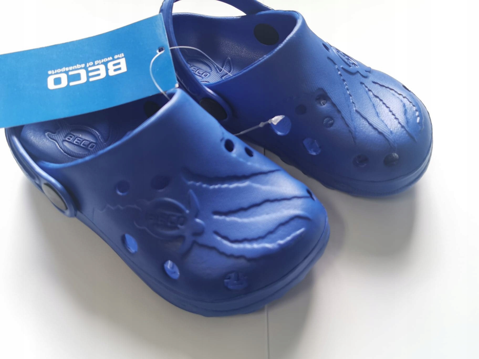 

Klapki Dziecięce Typ Crocs Beco Na Basen Roz 29