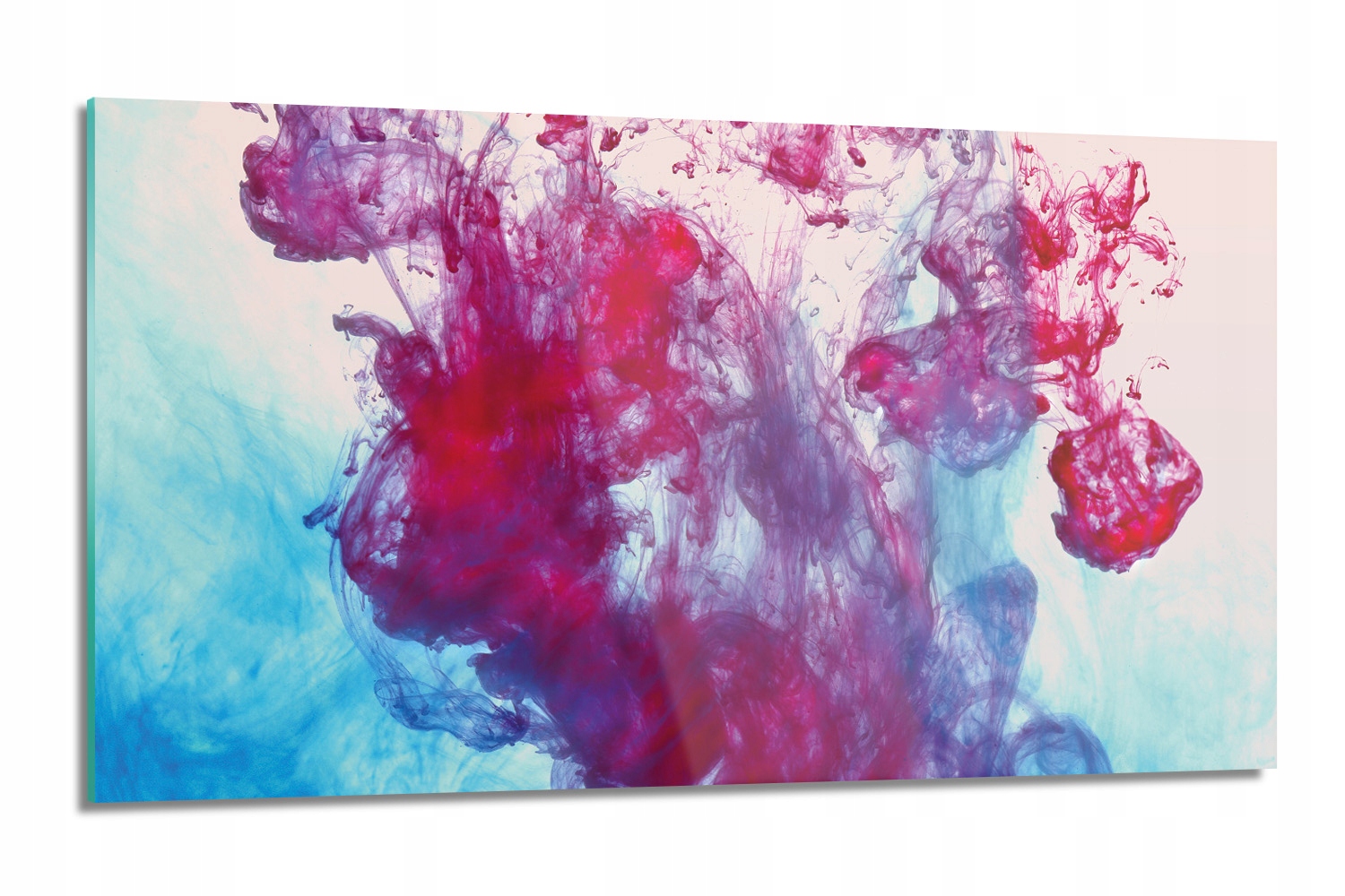 skleněná deska Barva ve vodě s potiskem 120x60