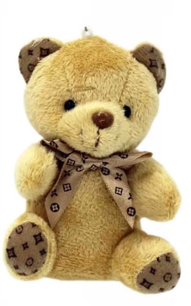 

Maskotka Przywieszka Miś Z Kokardką Breloczek 10cm