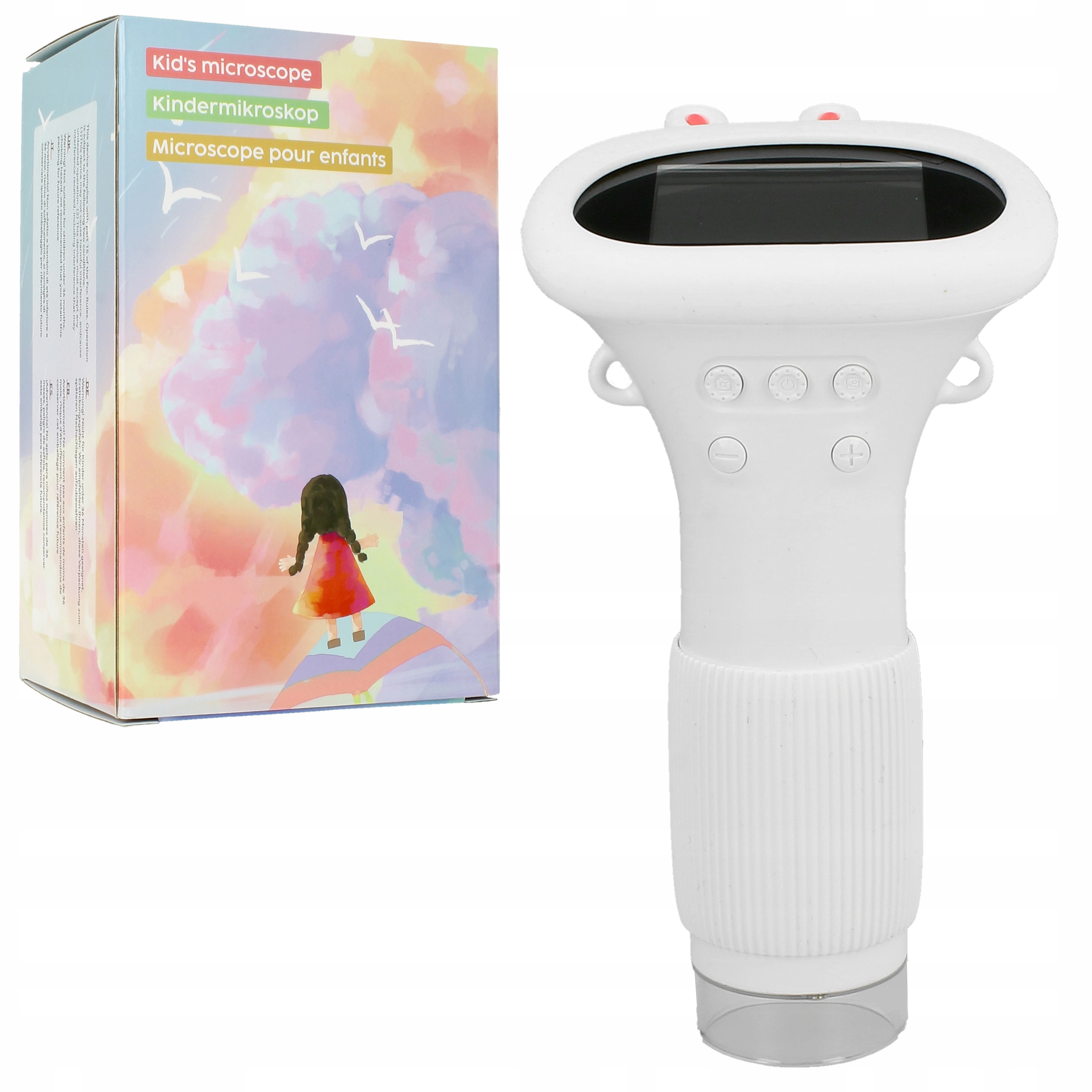Digitální kapesní optický mikroskop pro děti s Led přiblížením 1000x Hd