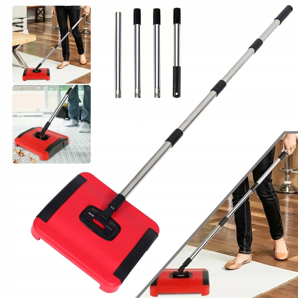 Levně Ruční Zametací Stroj Na Koberce Pro Ruční Tlačení, Zametací Stroj Na Metly