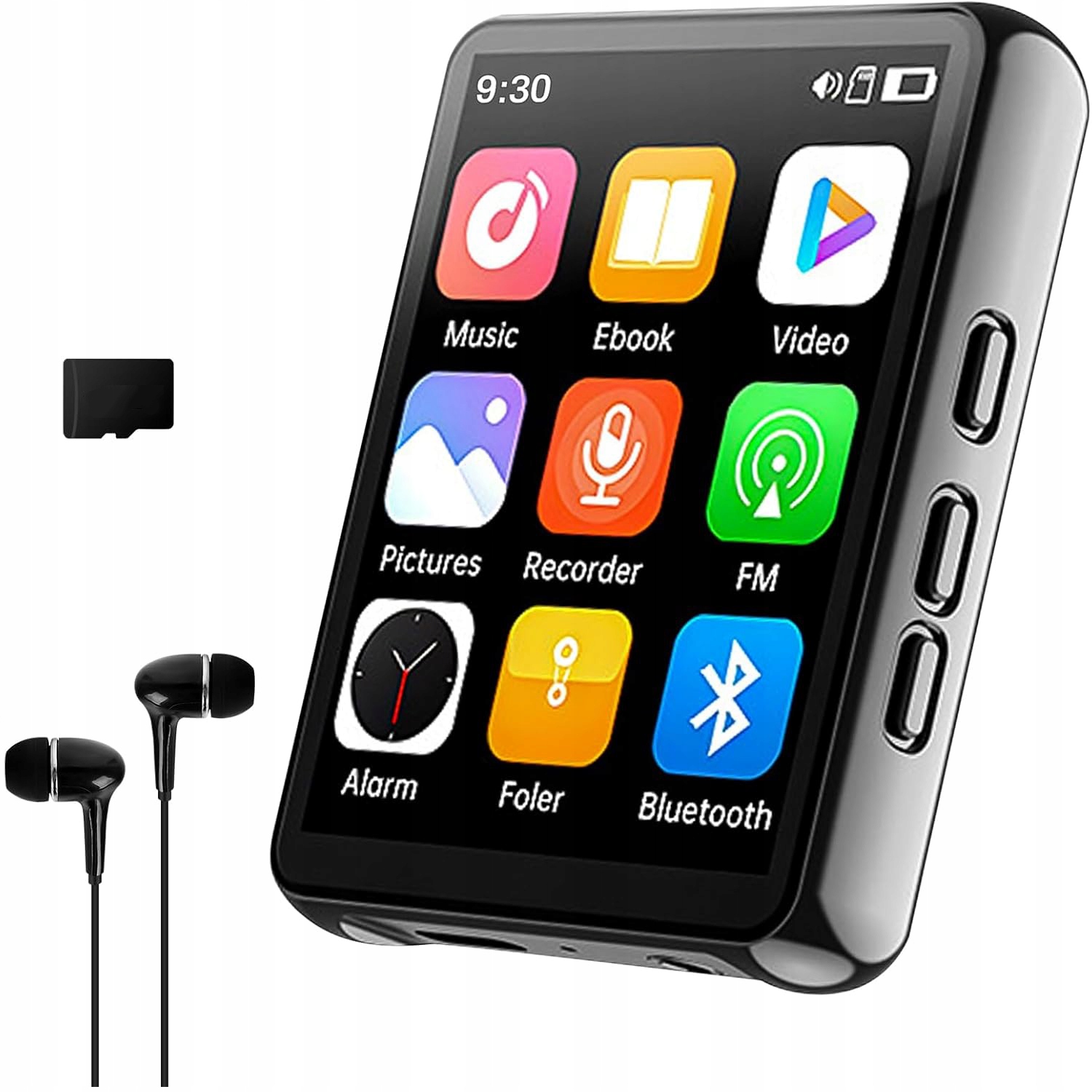 MP3 MP4 Přehrávač Bluetooth Fm Rádio Hifi Sluchátka Přenosný 32GB