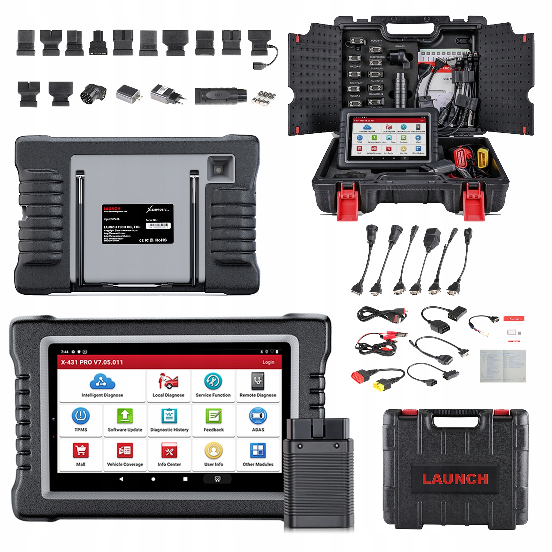 LAUNCH X431 ProS V 1.0 PRO Nowy Model 2023 POLSKI Marka Launch