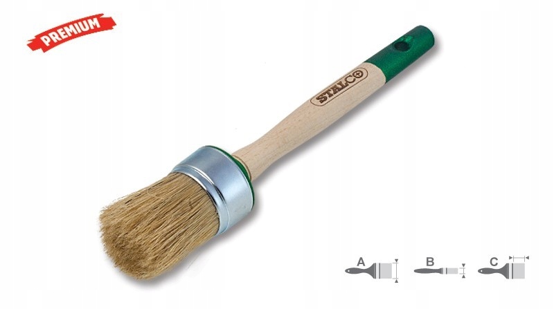 

Pędzel okrągły 50mm Stalco