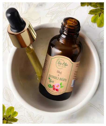 Bio Olja OLEJEK Z DZIKIEJ RÓŻY RÓŻANY DO TWARZY NA NACZYNKA 100% naturalny Rodzaj Różany