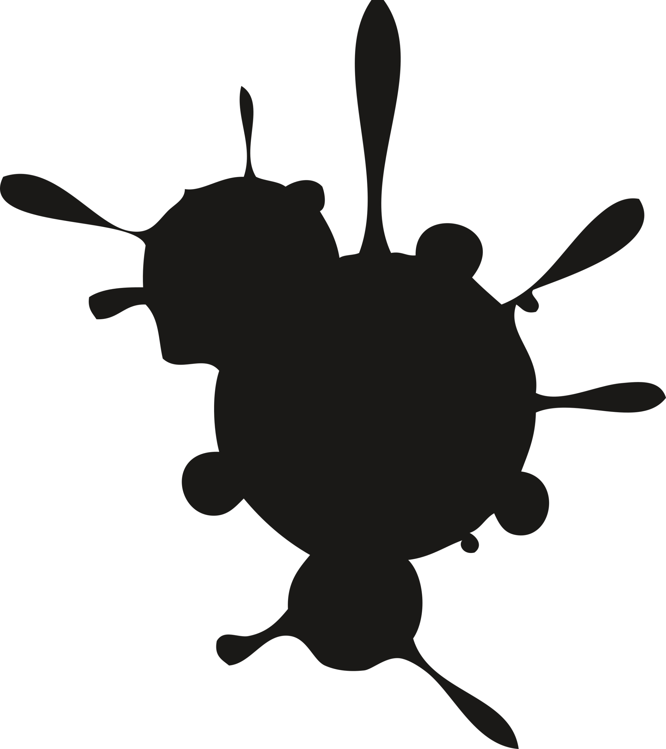 

Naklejka na samochód Kleks 19 X 16,9 CM