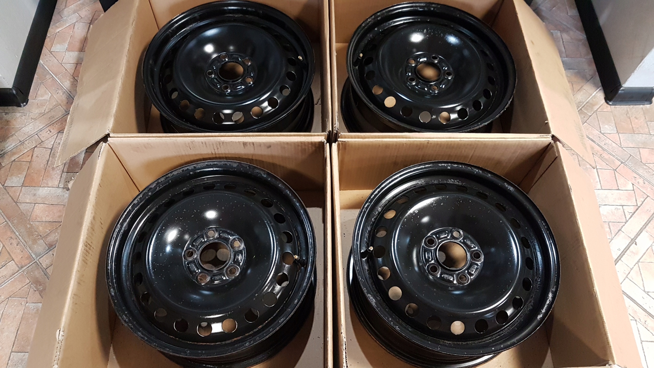 Сталеві диски. 16 дюймів для Ford C-Max і-II, Focus і-IV