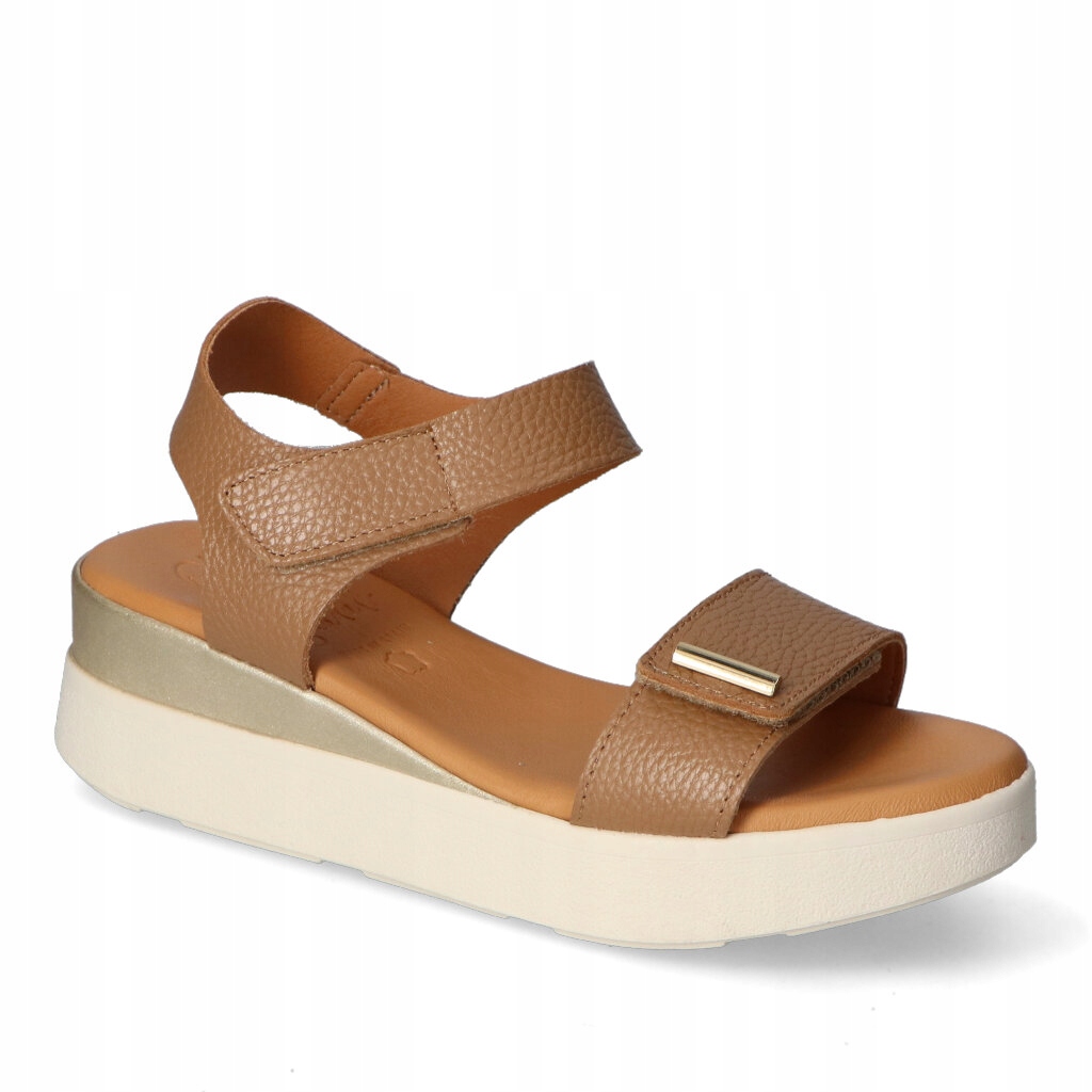 Sandály Oh my Sandals 5965/Taupe Taupe lico 38