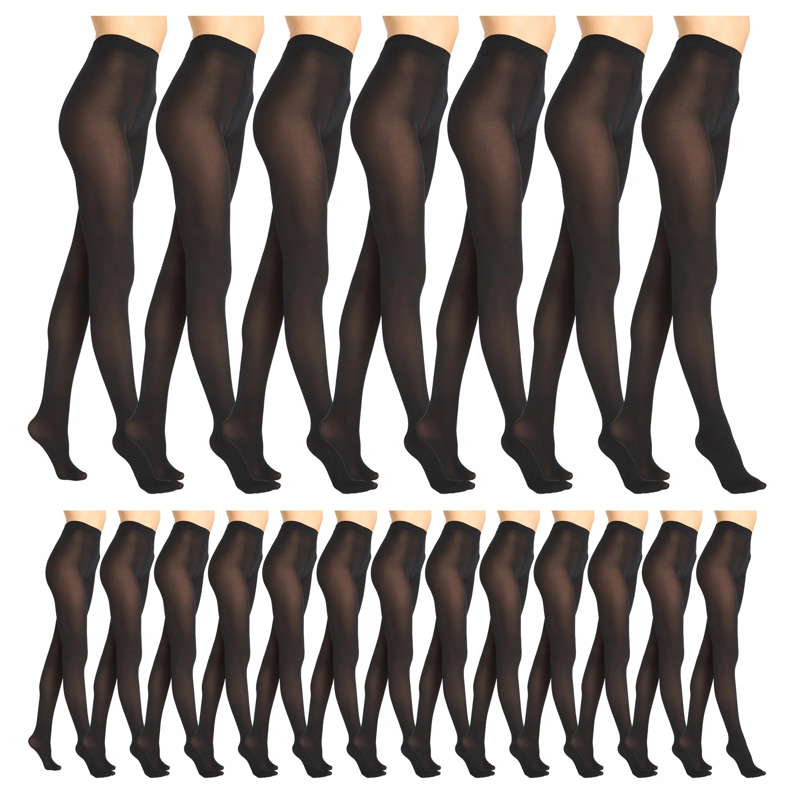 20 x Punčocháče Cover 50 den Marilyn Black S/m