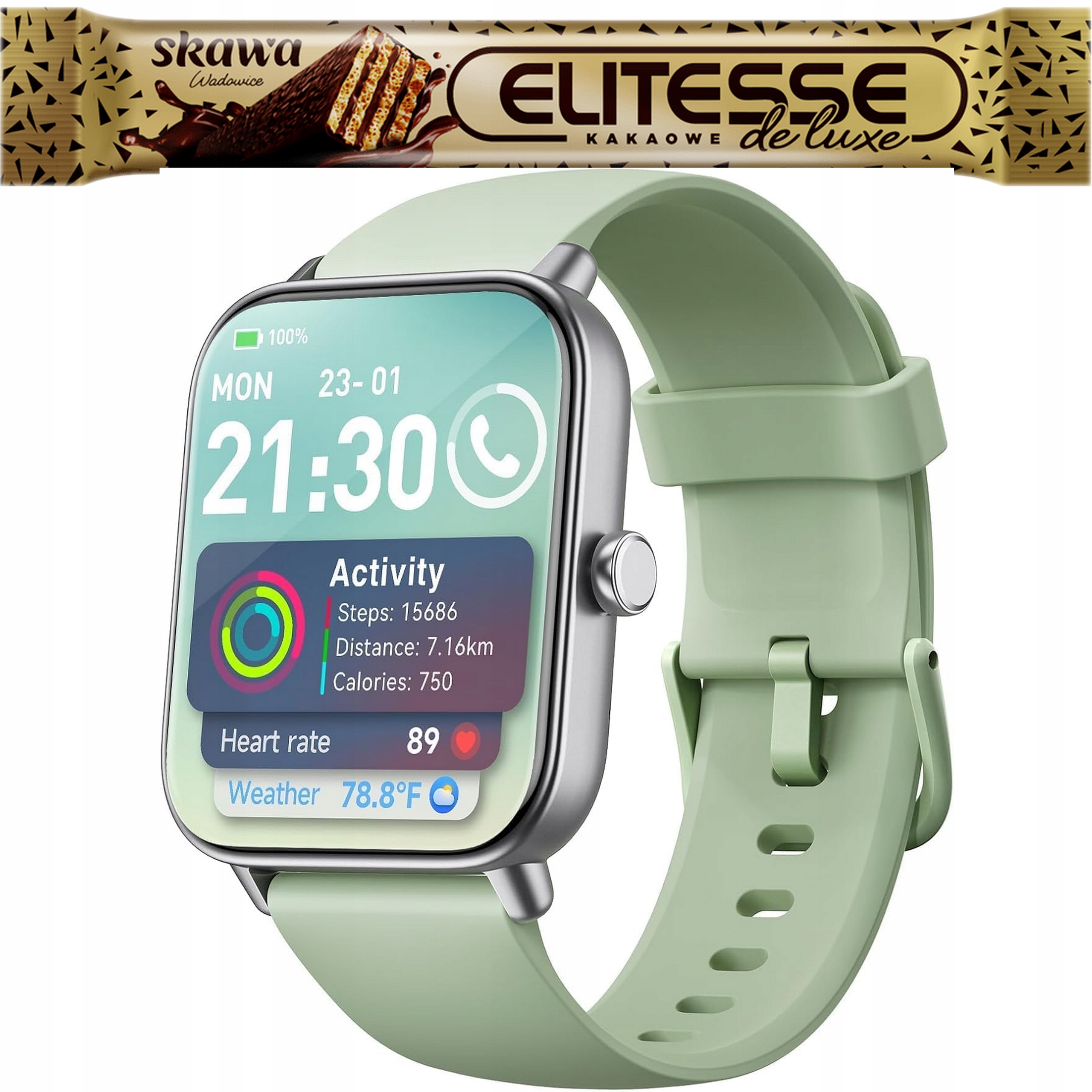 aeac Chytré Hodinky Bluetooth sportovní Fitness Hodinky Monit. Tepová Frekvence 110 režimů