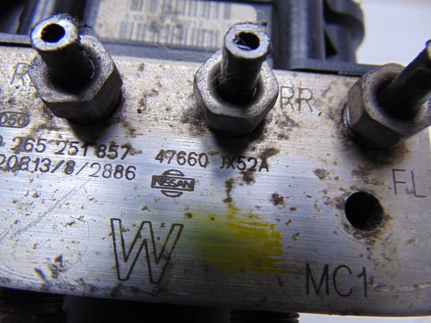 насос ABS блок управления nissan NV200 1.5 47660-JX52A 0265251857 европа