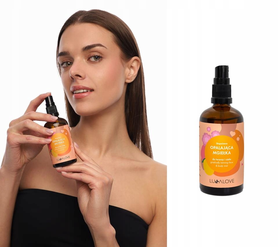 LULLALOVE MGIEŁKA STOPNIOWO OPALAJĄCA DO TWARZY I CIAŁA 100 ml. Wielkość Produkt pełnowymiarowy