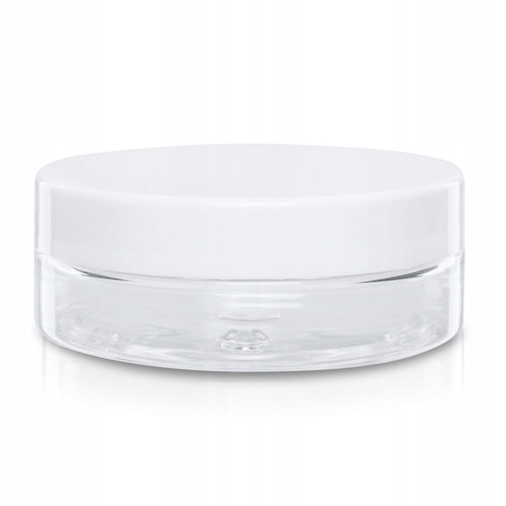 

Słoik 50ML Pet Z Nakrętką Białą Słoiczek