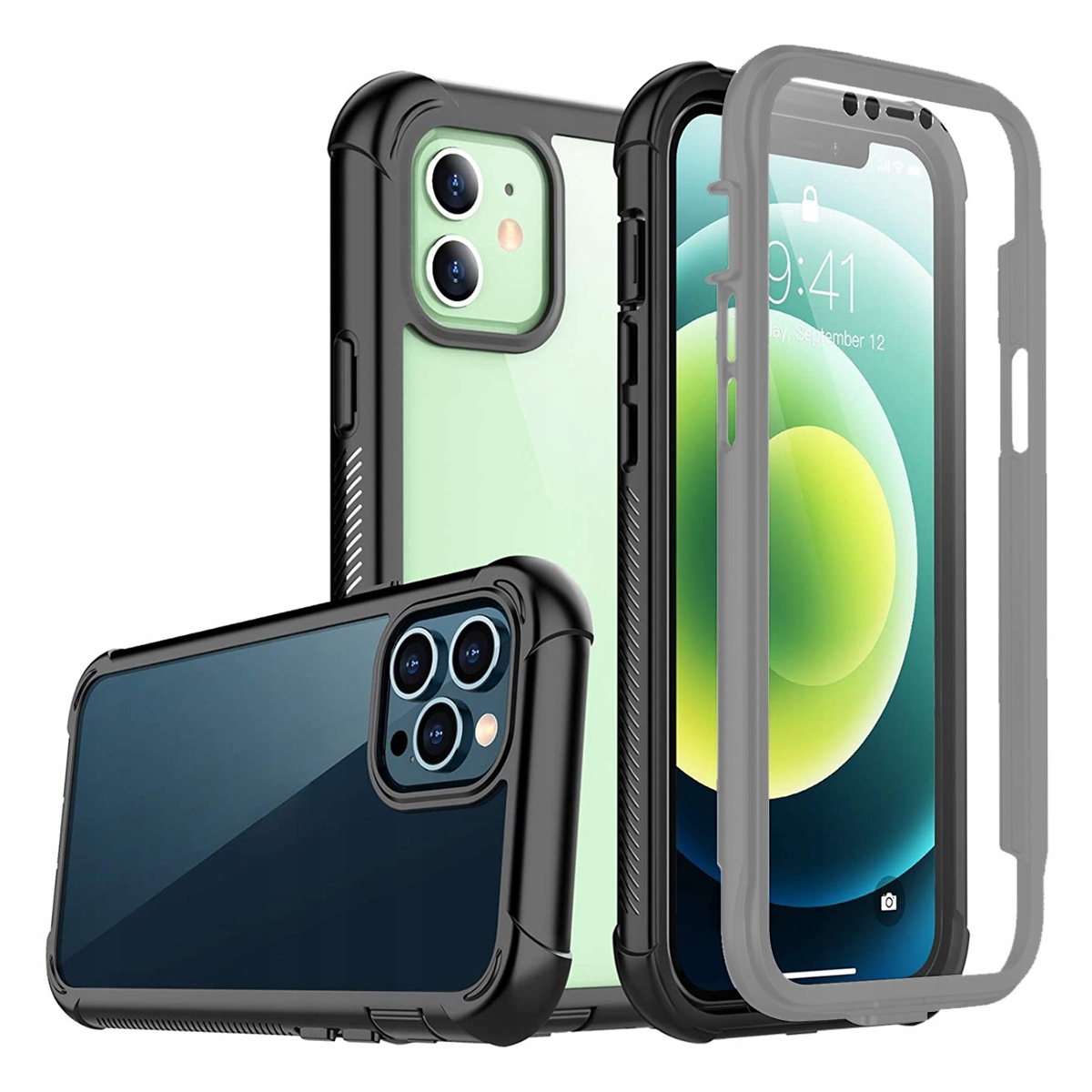 

360PROTECT Pancerne Etui Case Do Iphone 12/12 Pro