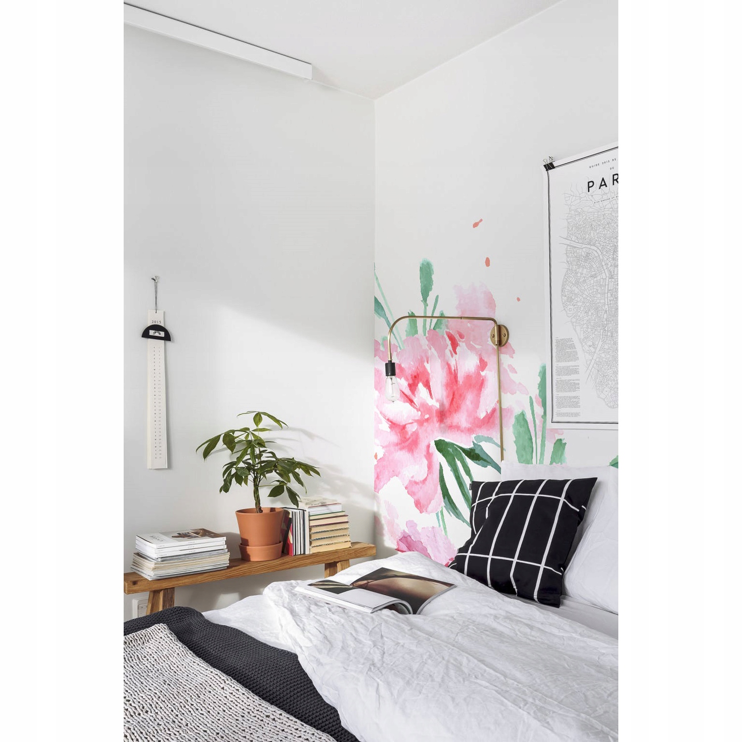 

Fototapeta ścienna Różowa kwiecisty wzór 104x70cm