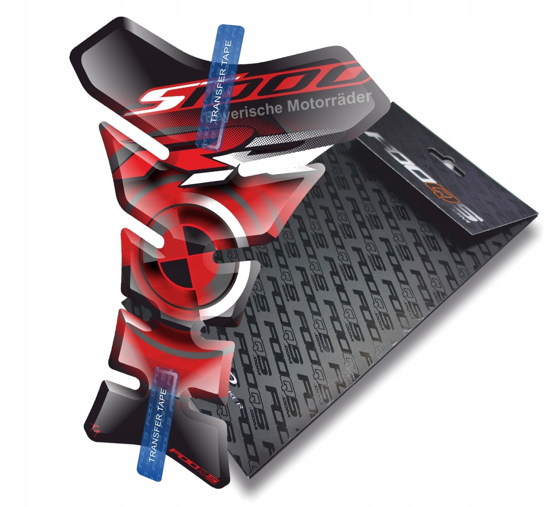 Tank-pad od firmy Fooqs pro Bmw S-1000-RR Červený