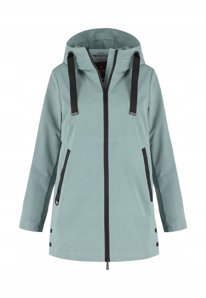 Černý Dámský Kabát Volcano J-lima S