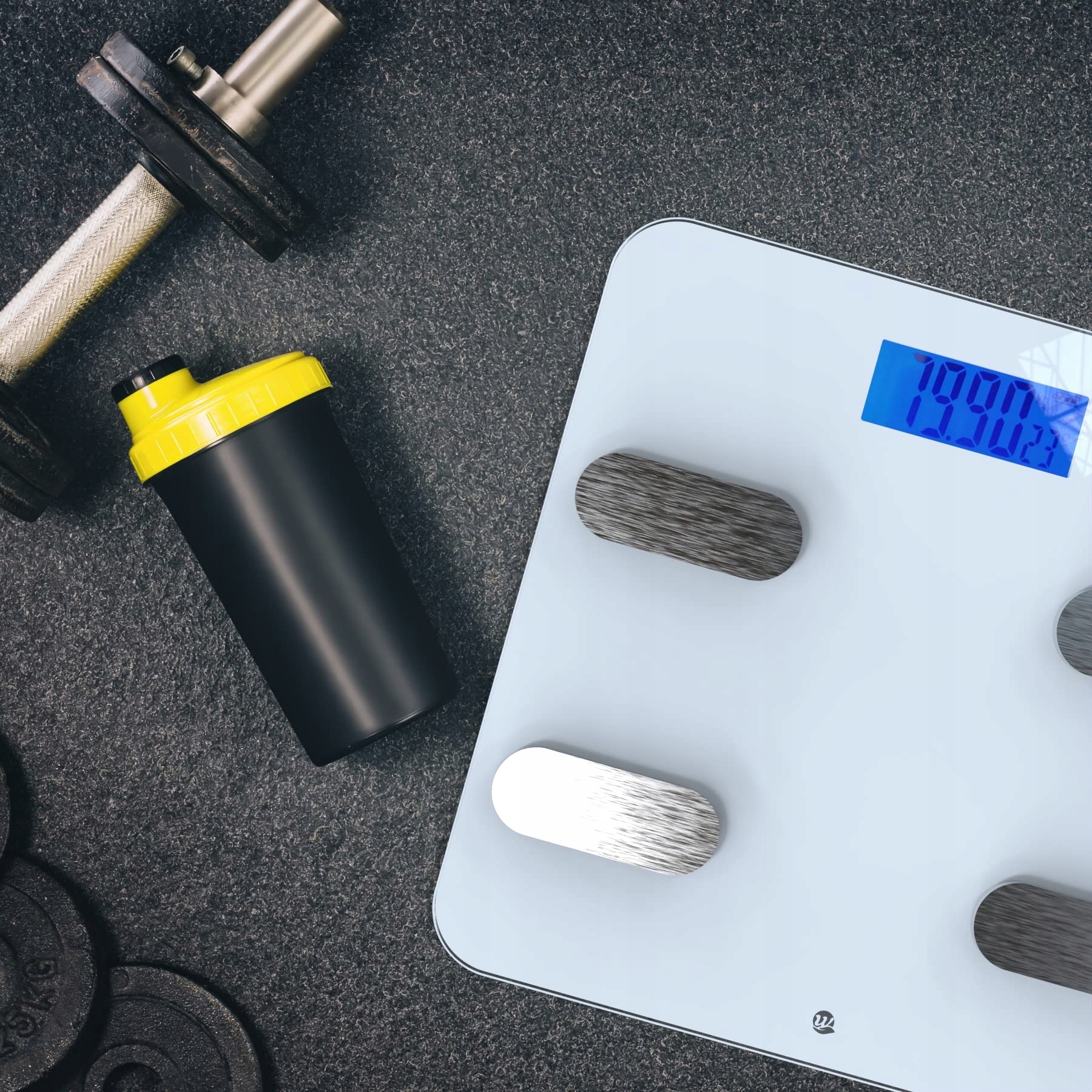 WOTTOCARE Waga Cyfrowa Analiza Tkanki Tłuszczowej 150 kg — miniatura 4
