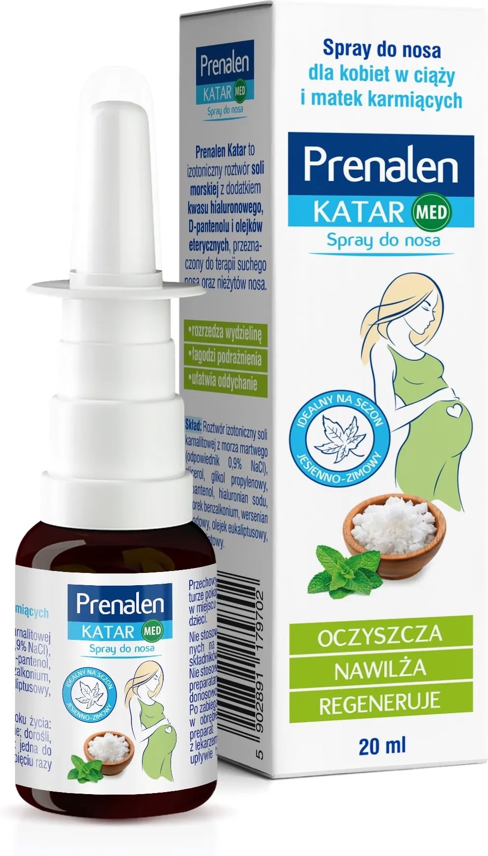 Prenalen Katar Spray Do Nosa 20ml, Polski Lek