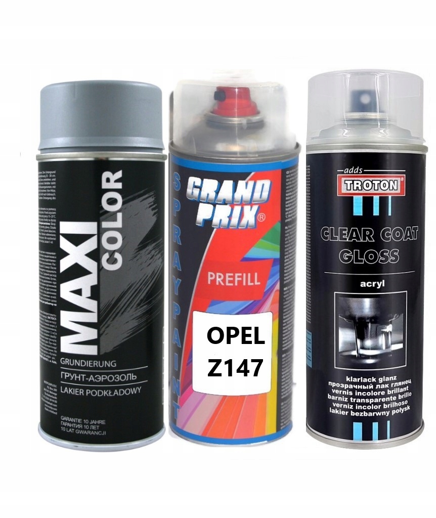 

Opel Z147 147 Zestaw Podkład Baza Klar 1175 ML