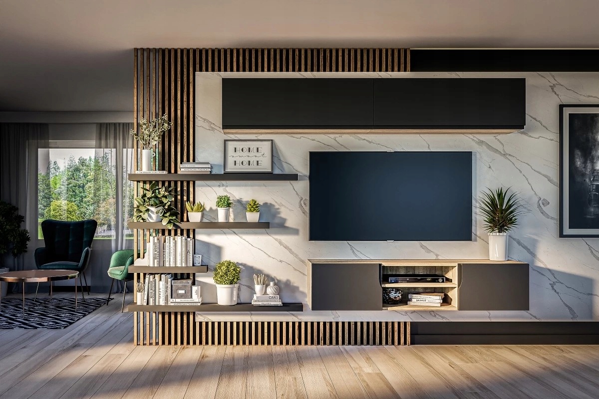 CZARNA PÓŁKA WISZĄCA przyścienna NA KSIĄŻKI NA ŚCIANĘ DO POKOJU 120 cm EAN (GTIN) 5904619730424